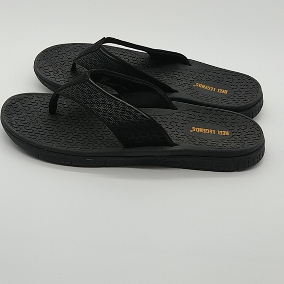 Feel Legends black flip flops - Picture 2 of 5